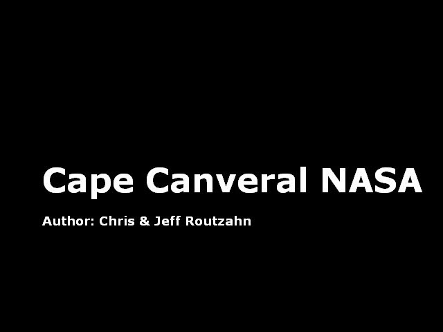 Cape Canaveral NASA